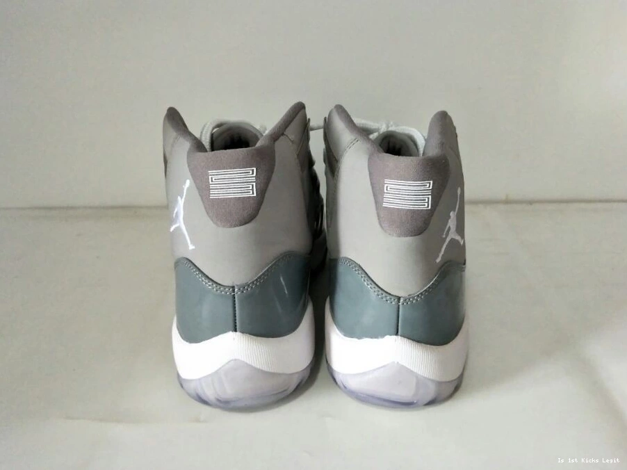 Ad 11 Retro Jordan Cool 378037-001 Grey  0401